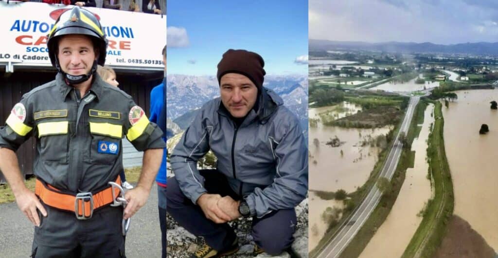 Walter Locatello precipitato in un torrente da ieri