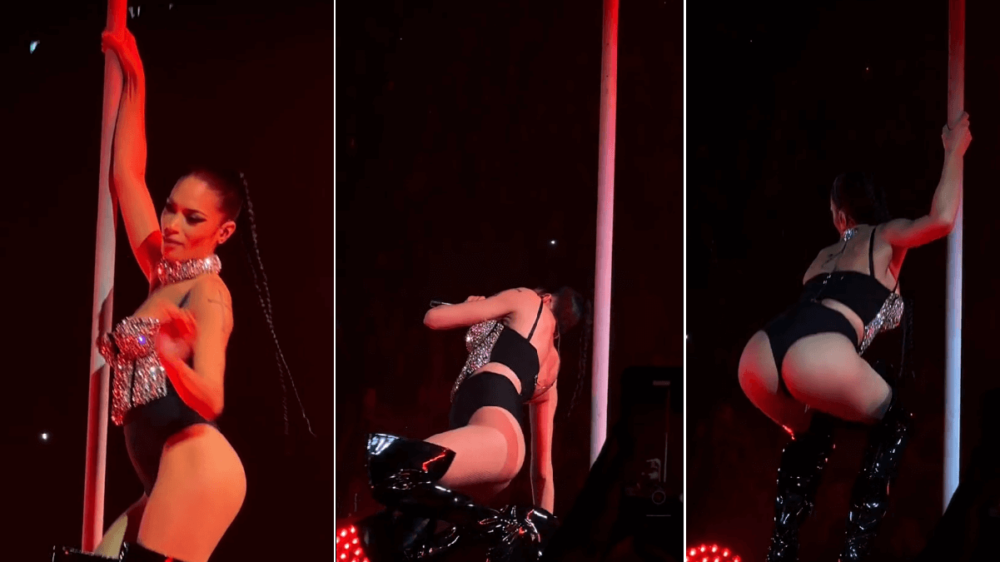 Elodie, la lap dance da impazzire al concerto di Milano (VIDEO), l'esibizione