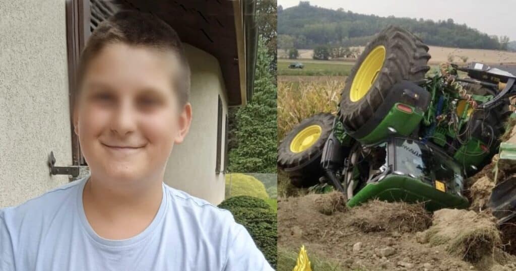 14enne stritolato in provincia di Varese