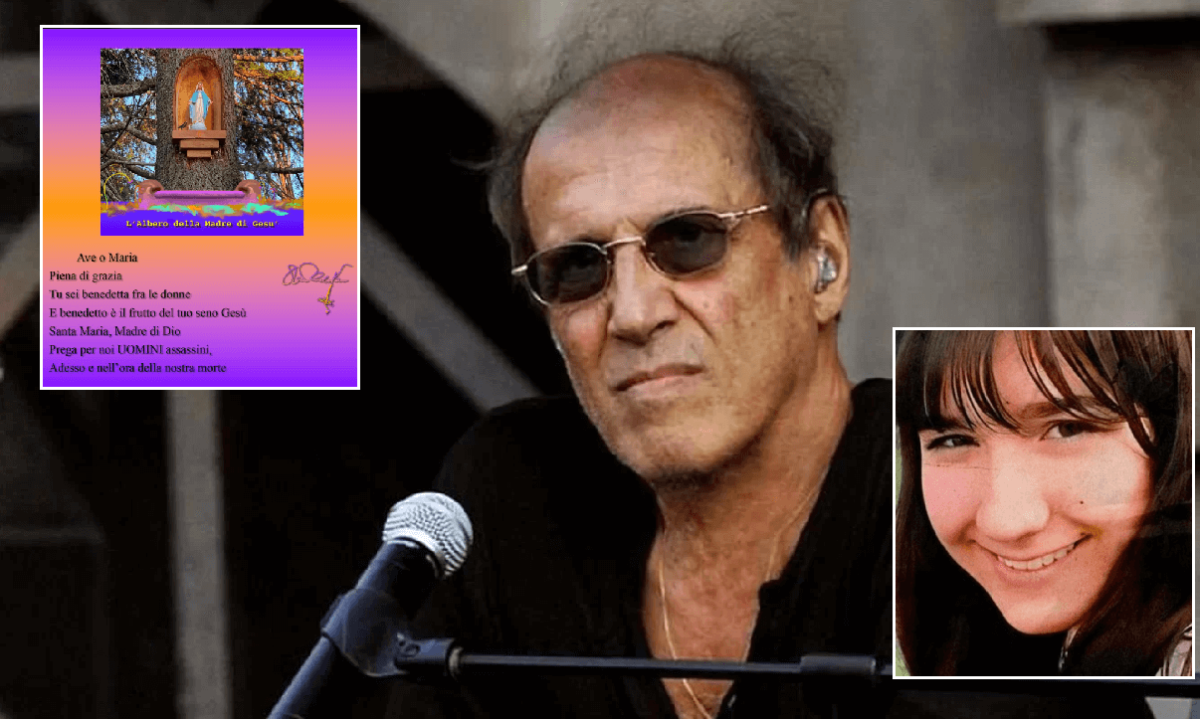 Giulia Cecchettin, Celentano cambia l'Ave Maria Uomini assassini, la preghiera del cantante