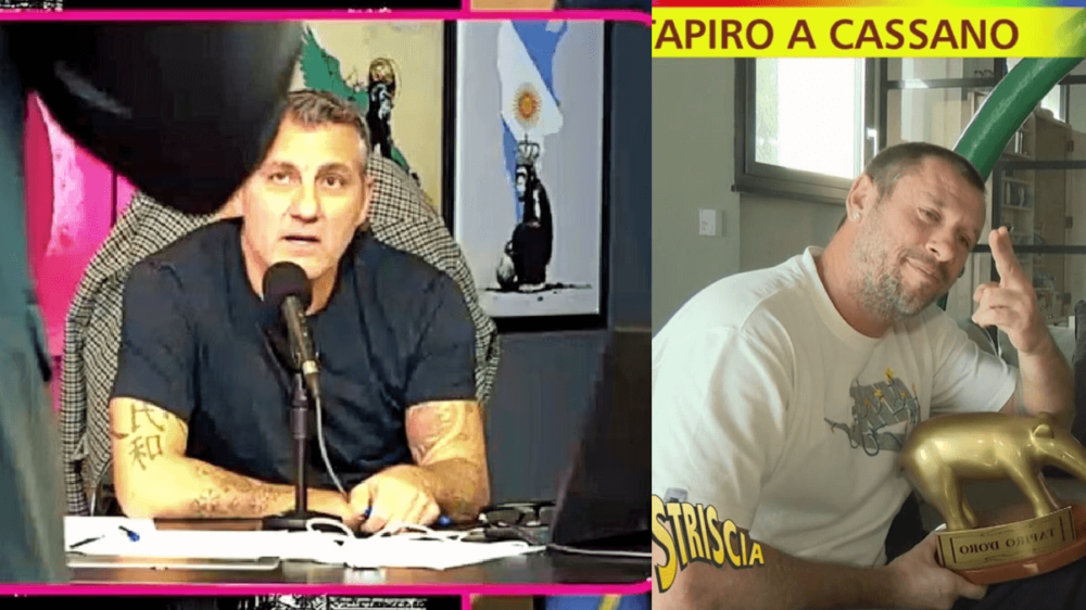 Le Iene interrompono Vieri in diretta la domanda lo innervosisce, ecco come è andata