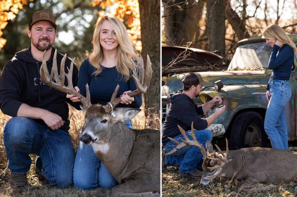 "Era perfetto, non potevo immaginare momento migliore, non me lo aspettavo", ha detto la futura sposa