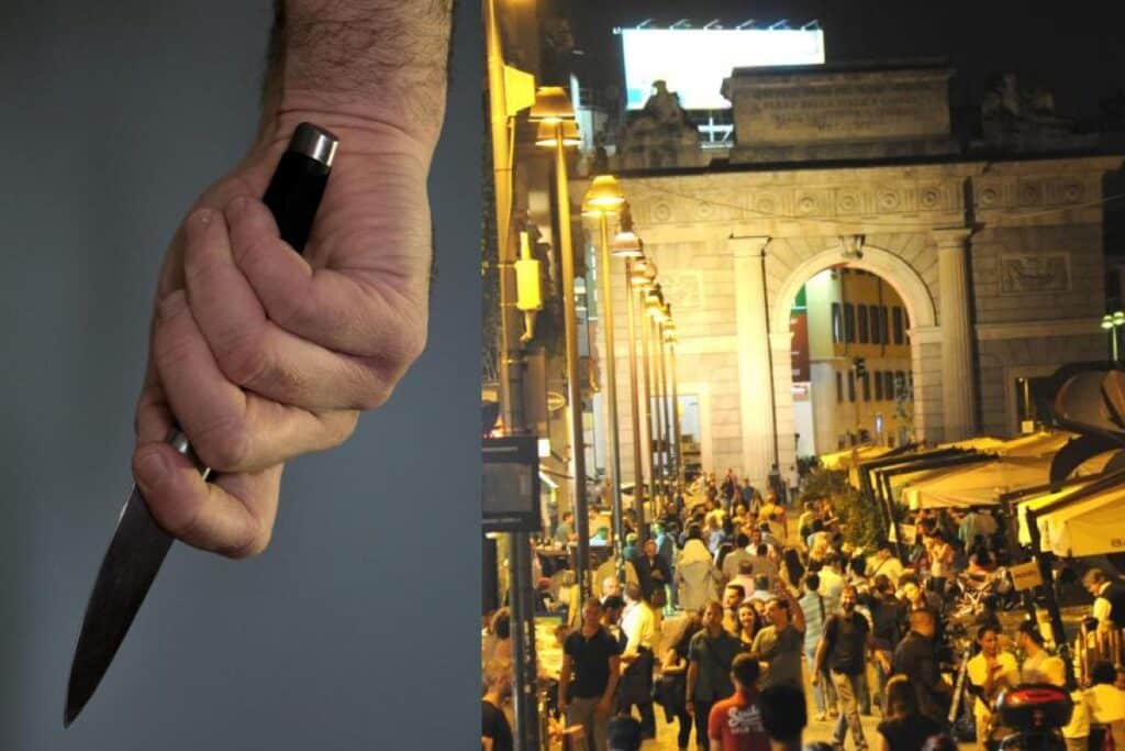 La giovane vittima è finita in ospedale con un polmone collassato