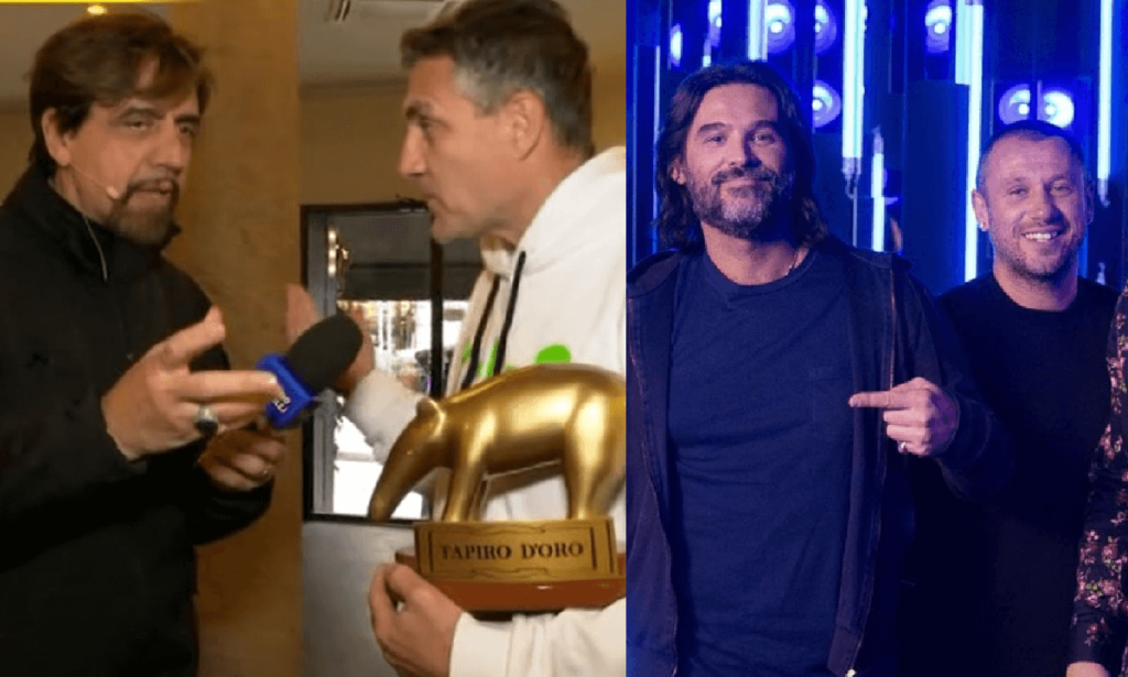 Problemi economici No, vigliacchi e topi di fogna Vieri riceve il Tapiro e spiega i motivi della lite con Adani e Cassano, le ultime sulla Bobo Tv