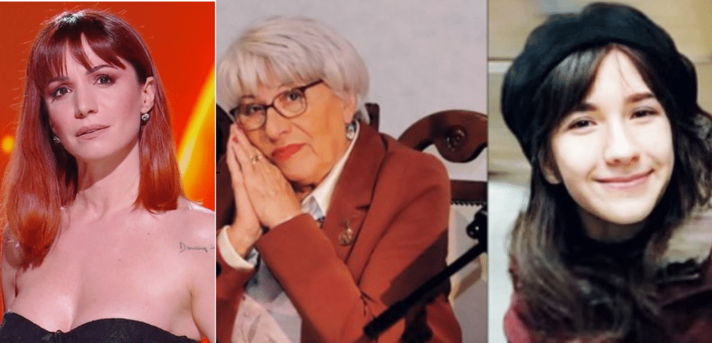 Andrea Delogu difende nonna Giulia