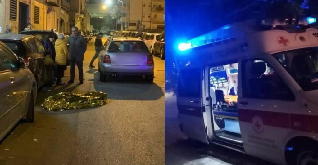 83enne falciata in retromarcia a Salerno