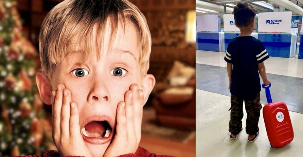 Come in mamma ho perso l'aereo: bimbo sbaglia volo