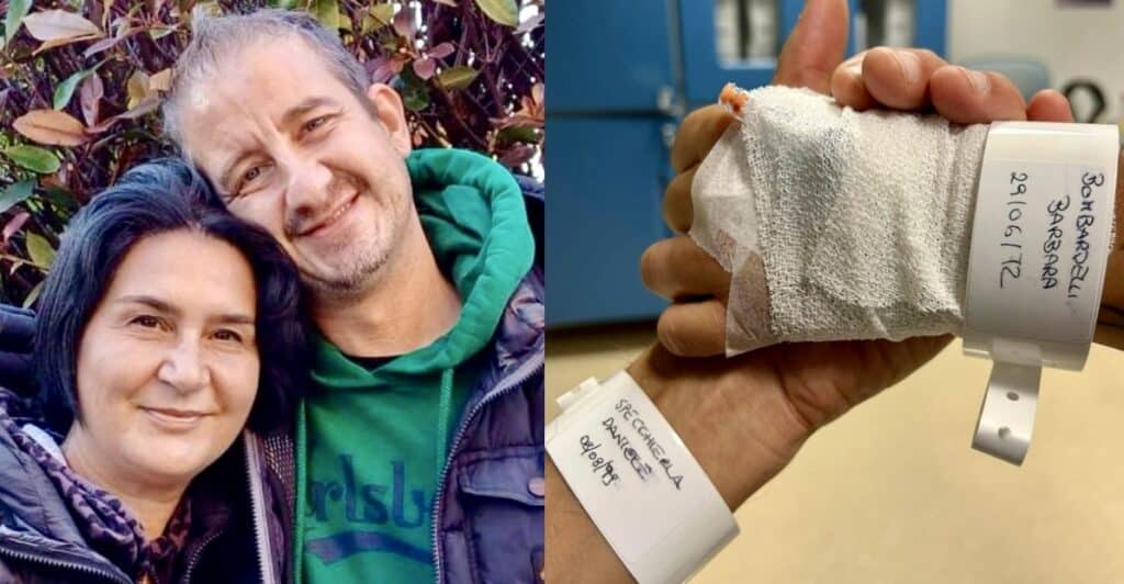 Moglie dona un rene al marito, era malato