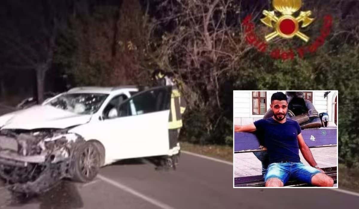 Esce strada schianta contro albero