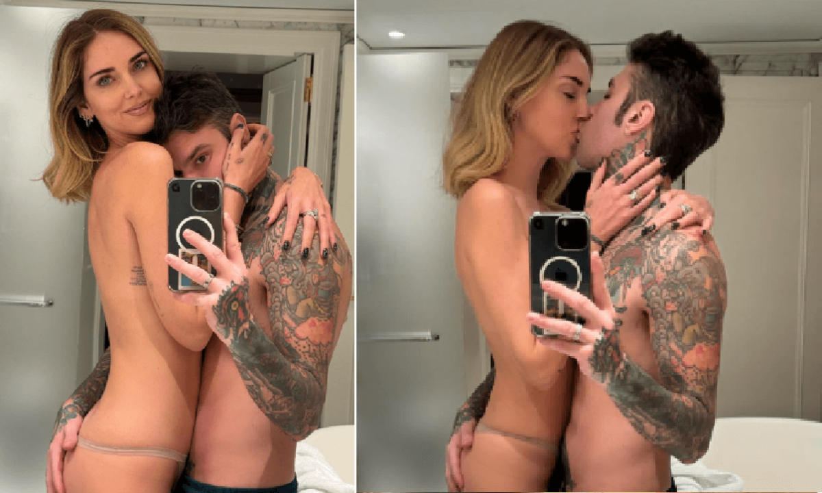 Ferragni e Fedez nudi in bagno, criticati: Aprite OnlyFans no?