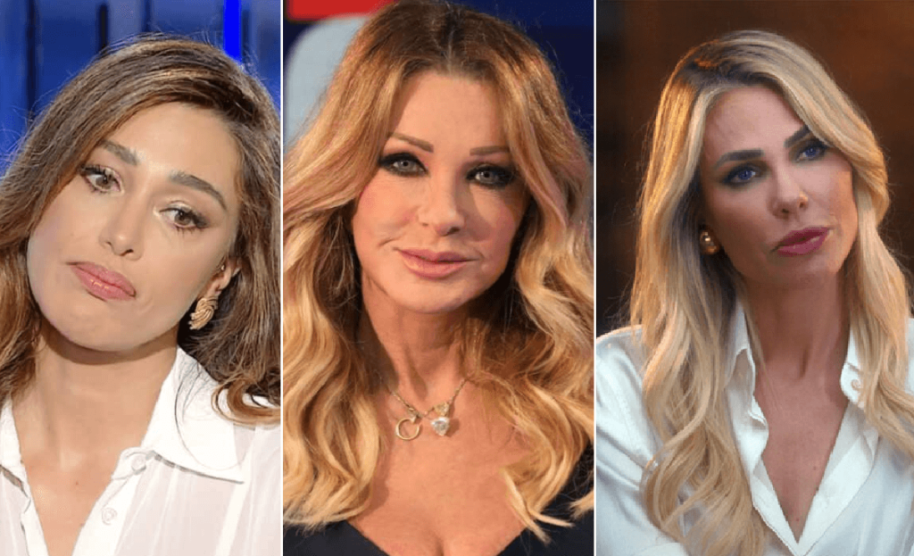 Ferrari contro Belen e Ilary Basta una camicia bianca e si è santa, l'attacco