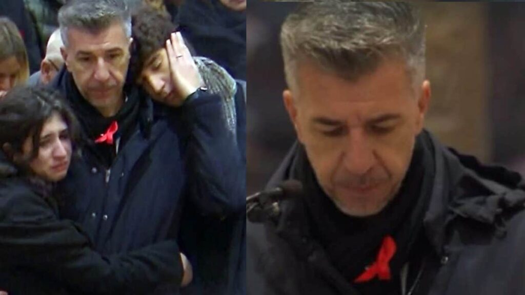 "Io ti amo tanto, e anche Elena e Davide di adorano, Io non so pregare, ma so sperare"