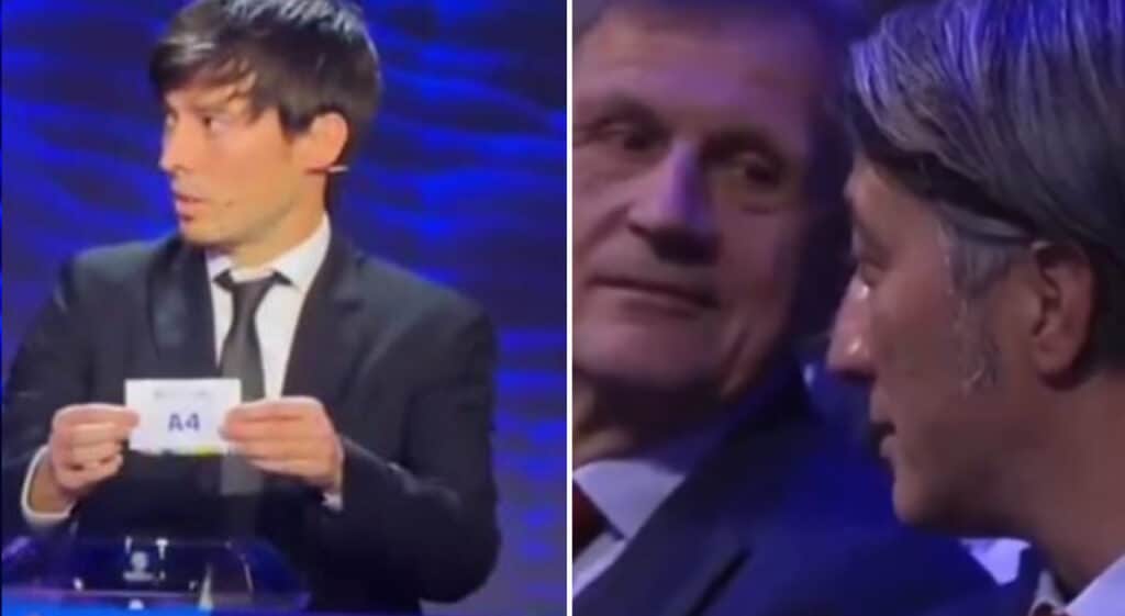 Scioccati sul palco Buffon, Wesley Sneijder e David Silva [VIDEO]