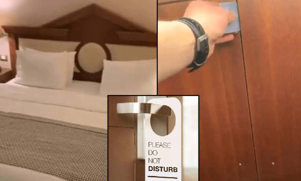 In camera d'hotel scopre una porta nascosta nell'armadio: Ho paura, il caso