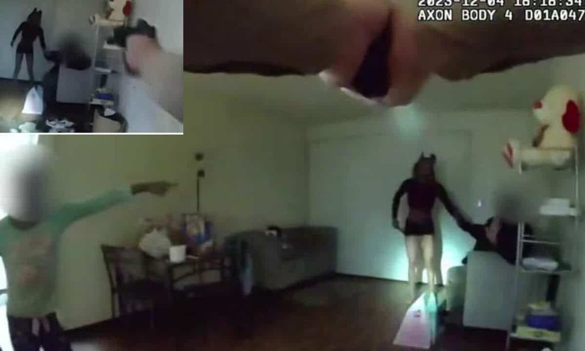 "Non vuole uscire da casa mia, non mi lascia in pace. Ho bisogno della polizia qui, subito", aveva urlato nella sua richiesta di soccorso al telefono la donna, prima della tragedia