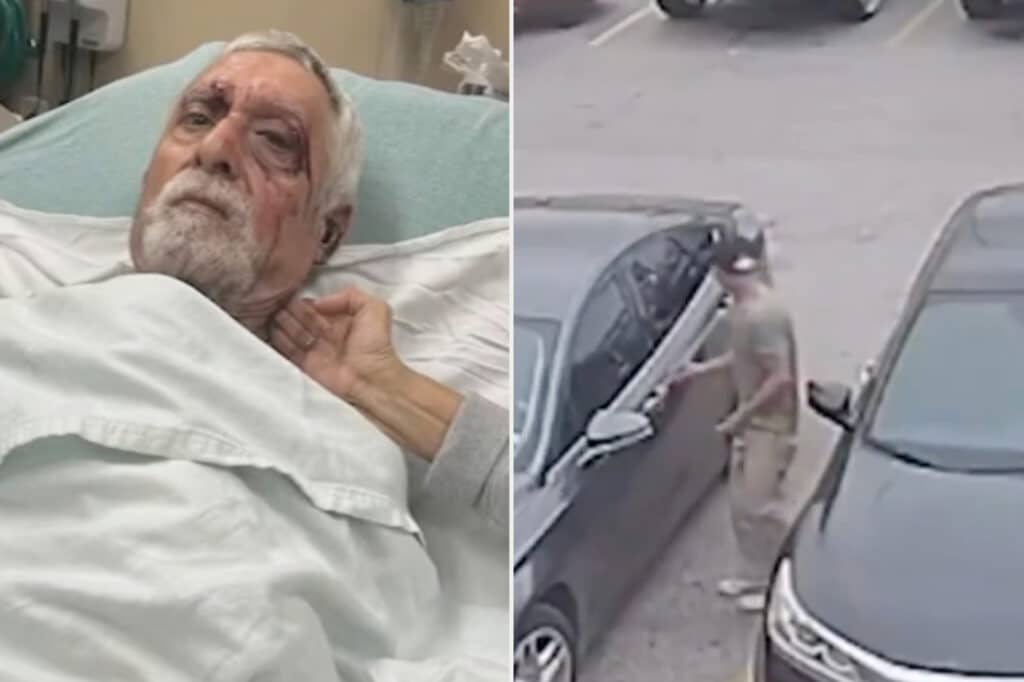 "È difficile guardare il video di sorveglianza, vedere quell'aggressività verso nostro padre. Non se lo meritava", ha detto la figlia dell'uomo. I suoi assalitori prima di fuggire gli hanno anche rubato il telefono