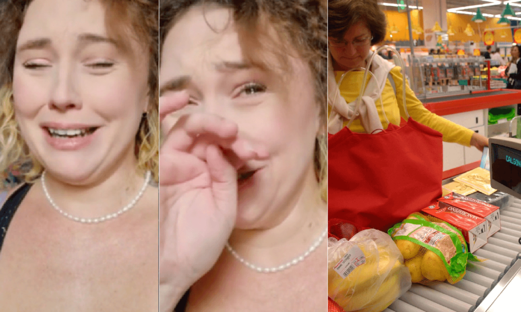 Mamma senza soldi per la spesa, signora le fa il regalo di Natale, il commovente racconto