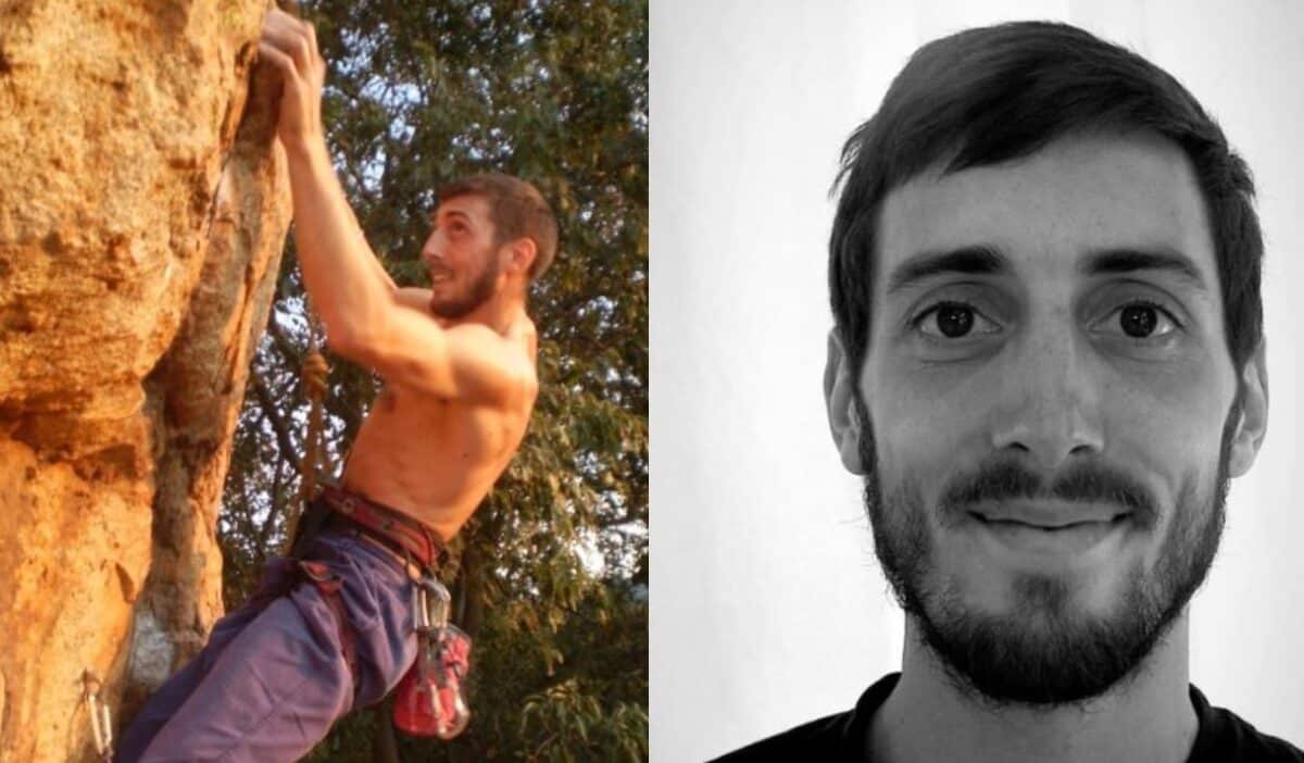 Riccardo, di origine viterbese ma residente a Brunico, era un grande appassionato di arrampicata sportiva
