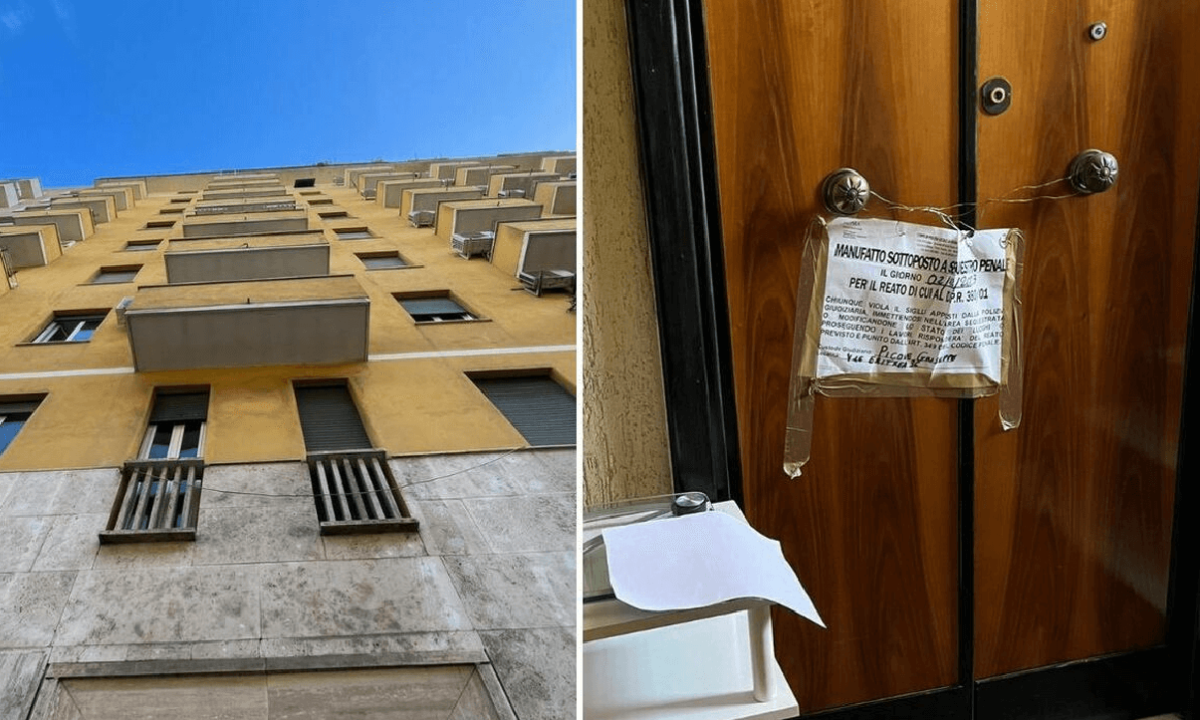 Roma, precipita con tutto il letto al piano di sotto mentre dorme, la ricostruzione