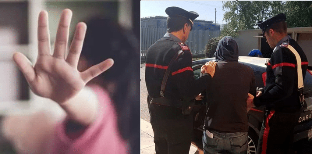 Picchia e minaccia figlia