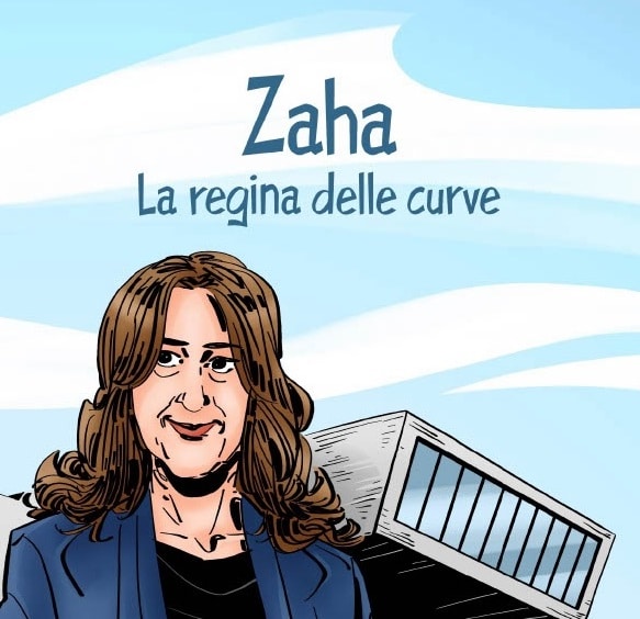 Xmas Comics di Torino, anteprima di “Zaha – La regina delle curve”