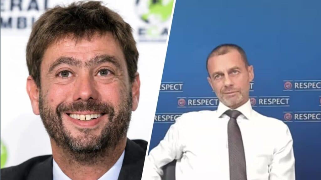 andrea agnelli diretta ceferin superlega