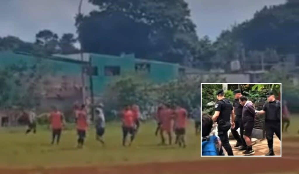 arbitro accoltella giocatore