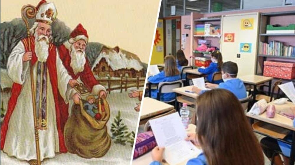 babbo natale non esiste maestra