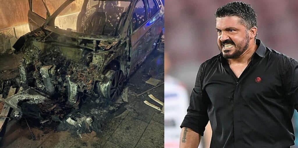 Incendiata auto della sorella di Gattuso