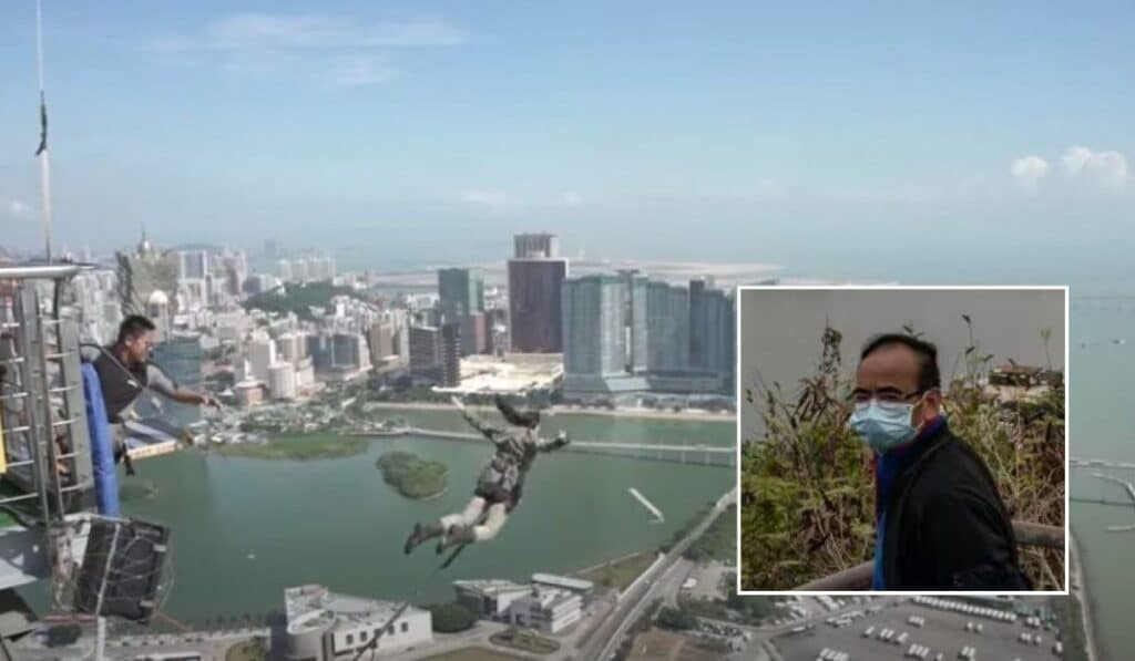 paga bungee jumping muore