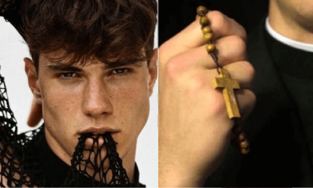 L'uomo più bello d'Italia diventa prete, Santini Ora sono felice, l'intervista