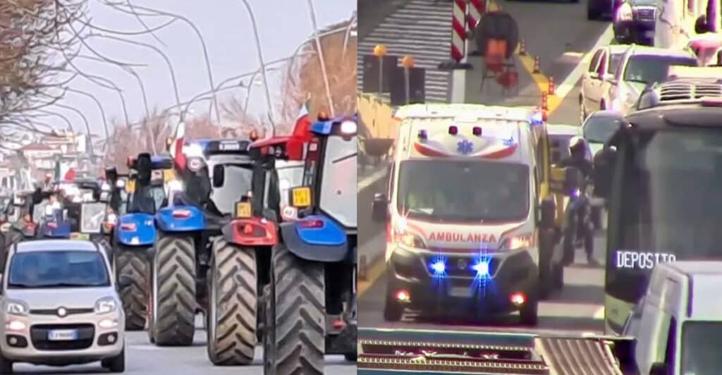 Uomo morto durante la protesta dei trattori in Calabria