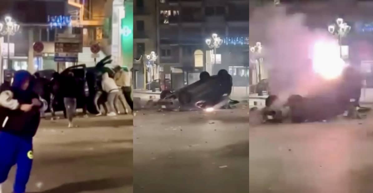 Fanno esplodere un'auto a Capodanno a Molfetta