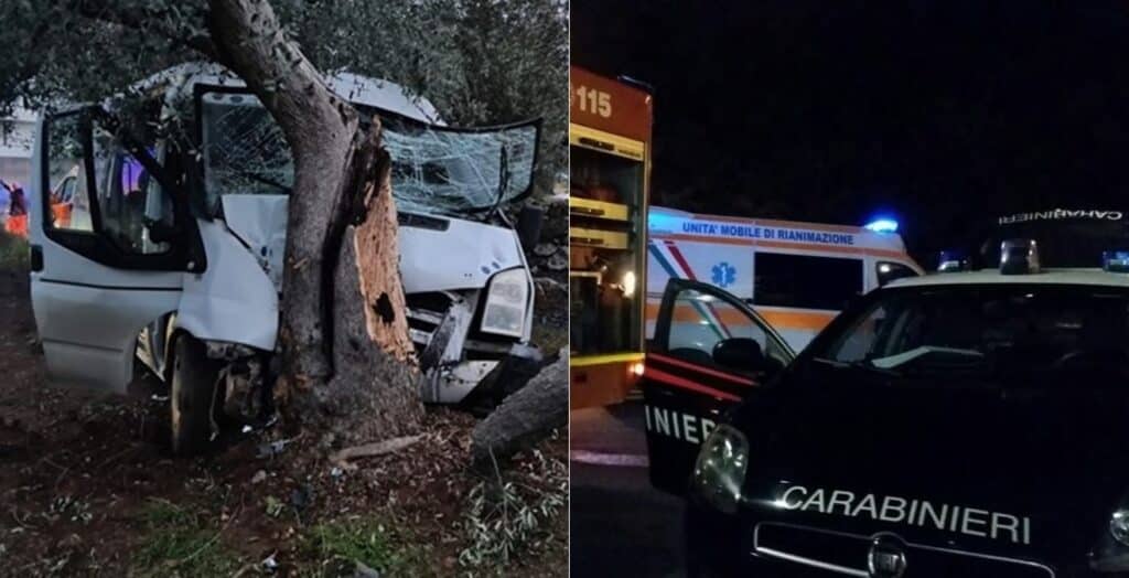 Incidente furgone rubato