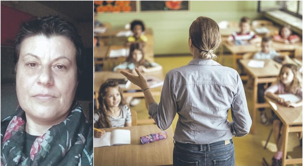 Maestra senza stipendio