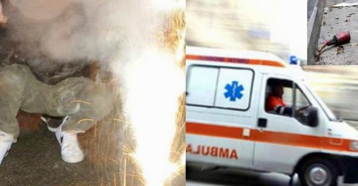 Petardo esplode e 13enni perdono una mano e un occhio, a Roma