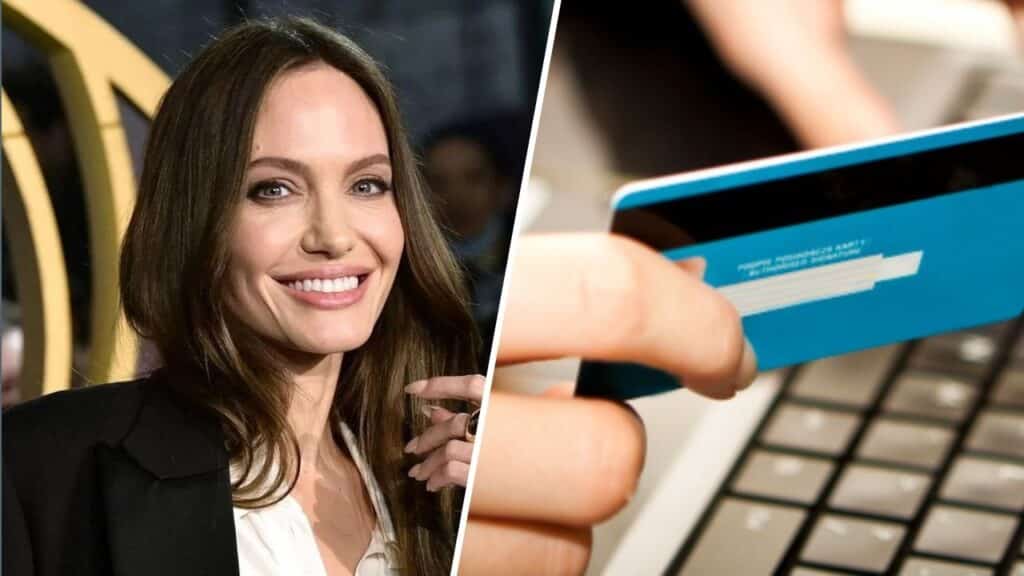 Angelina Jolie truffa facebook