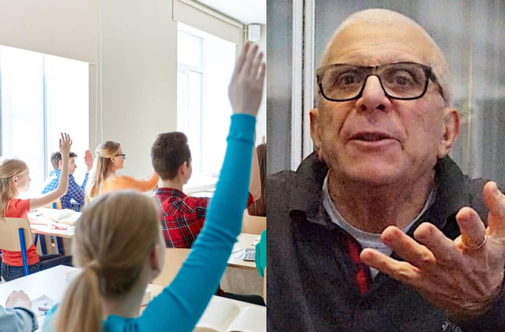 "La scuola a mio avviso funziona ancora, ma sono le famiglie a rinunciare spesso al loro ruolo. Pesavo 120 chili, poi quest’odissea me ne ha fatti perdere trenta." Ha spiegato l'ex docente