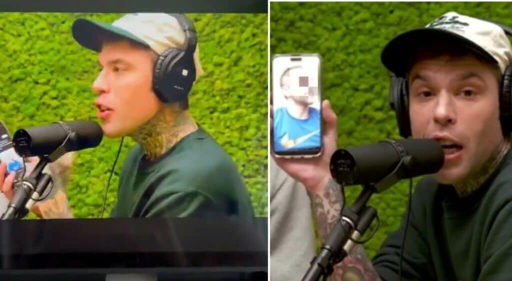 La clamorosa gaffe durante una puntata del podcast il "Muschio Selvaggio". E intanto l'utente scambiato per hater replica. "Ho già provveduto a querelare tal Davidone, ma mi sa che quella non è la sua faccia da ca**o, ma la mia. Come la mettiamo?