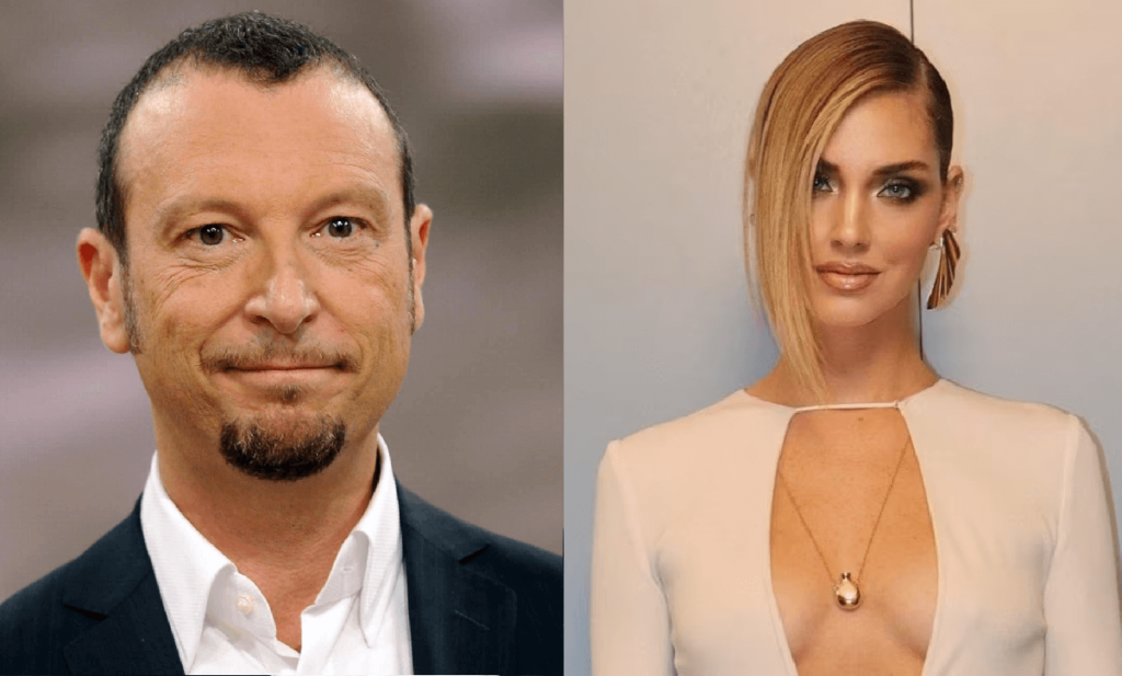 Ferragni, interviene Amadeus Dispiace, la svista non è permessa, il pensiero del conduttore