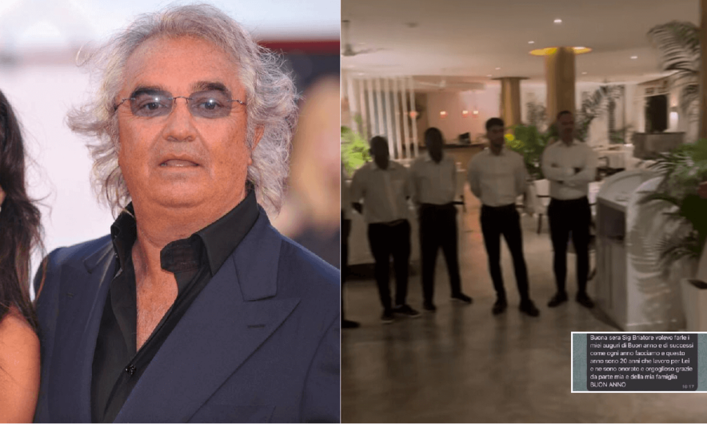 Flavio Briatore, il messaggio particolare di un dipendente, che datore di lavoro è l'imprenditore?