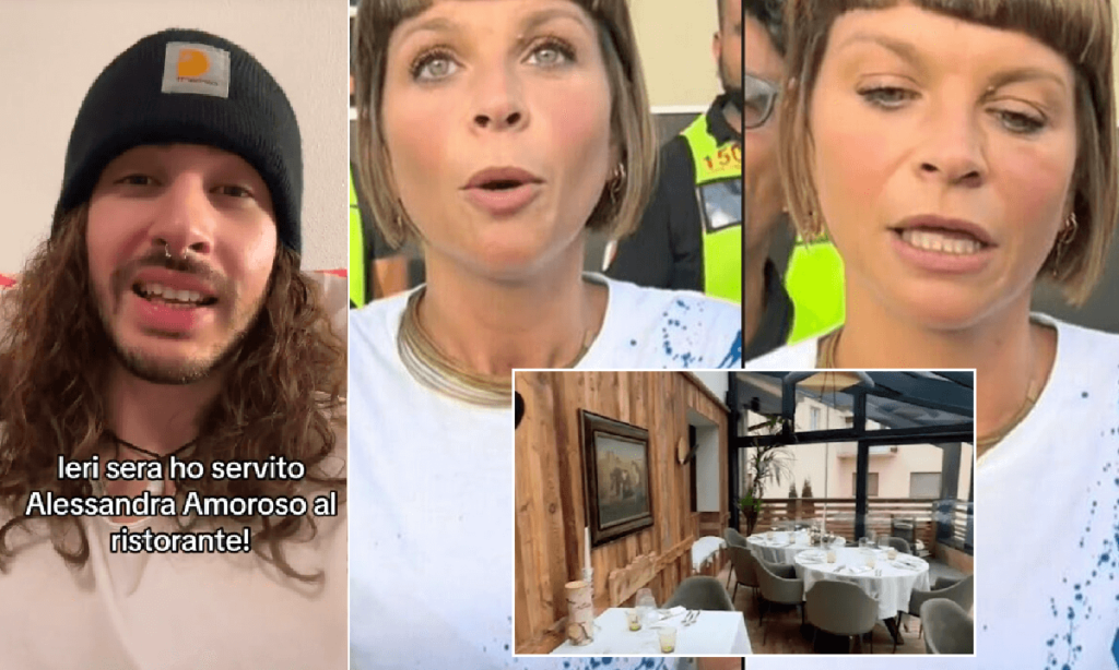'Ho cacciato Alessandra Amoroso dal ristorante il video-racconto, com'è andata