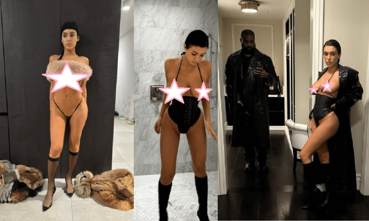 Kanye West, cosa sta facendo alla moglie, trattata da bambola, le foto
