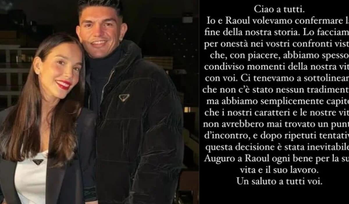 La relazione tra Raoul Bellanova e Paola Di Benedetto è finita: i motivi