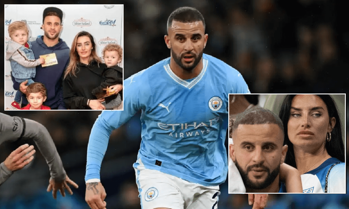 L'assurda doppia vita di Kyle Walker viene a galla Ha due famiglie, il caso