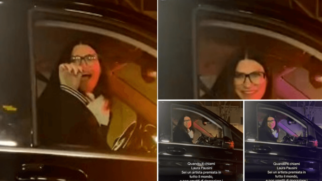Laura Pausini, i fan la fermano al semaforo il VIDEO della reazione dell'artista