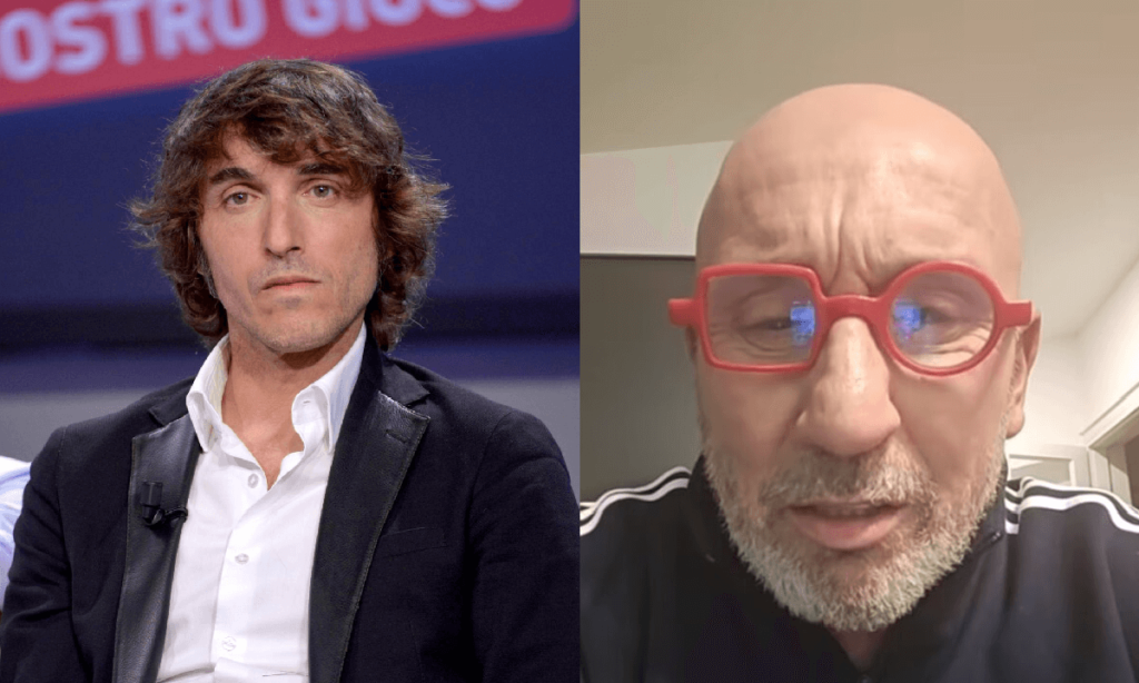 Lite Cruciani-Battista Giuseppe offende Roma, il comico reagisce, lo scontro