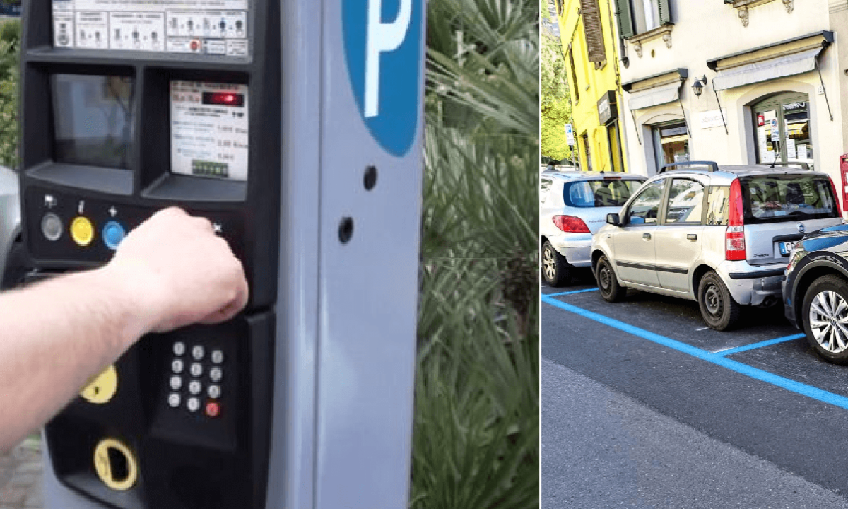 Parcheggia sulle strisce blu e va a fare il biglietto 3 minuti, è multa, il caso
