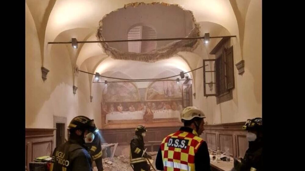 Pistoia, crolla il solaio durante la festa di nozze: scattano le prime querele