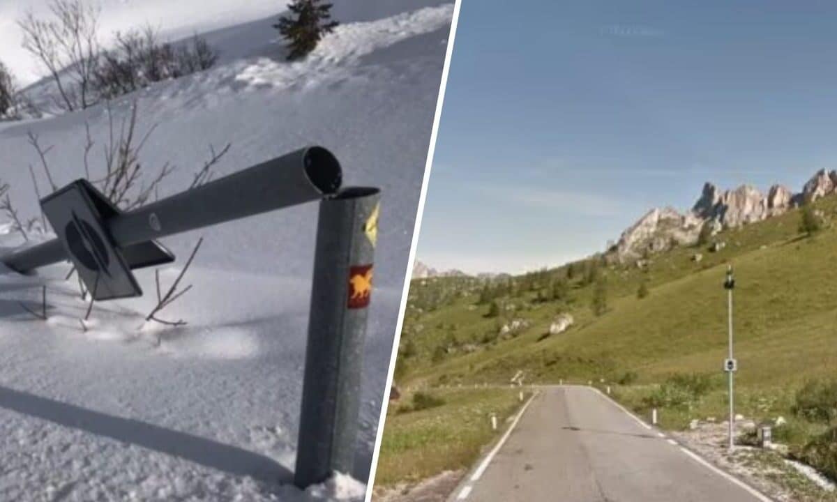 distrutto autovelox veneto